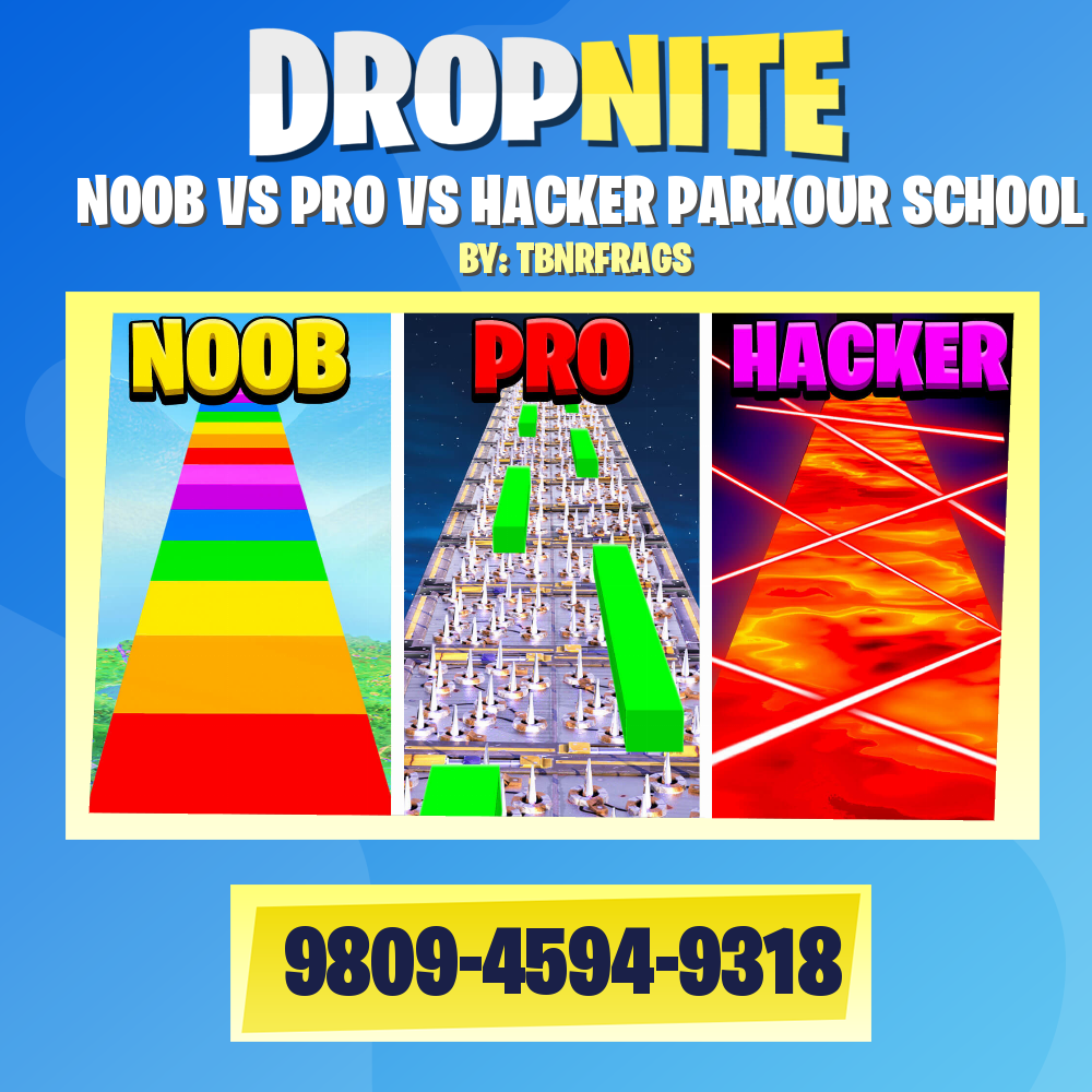 NOOB VS PRO VS HACKER PARKOUR SCHOOL