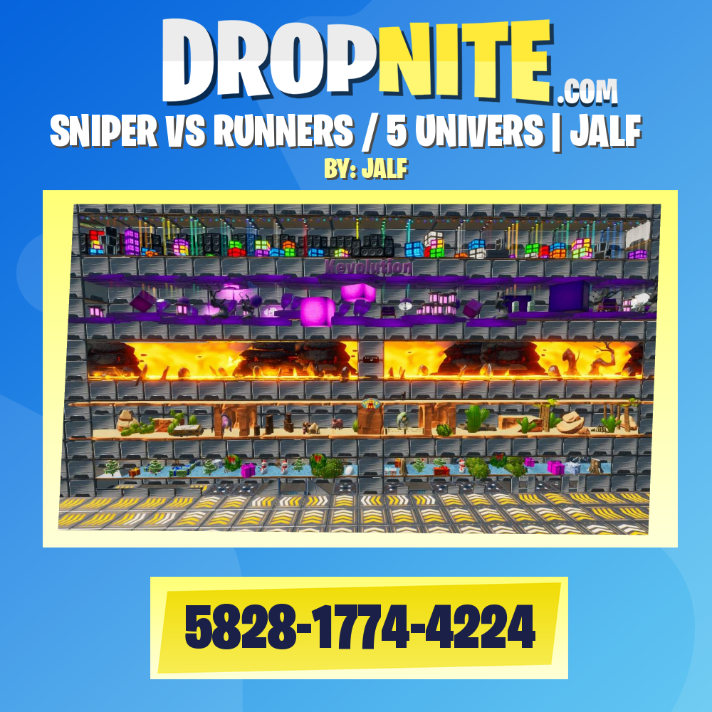 SNIPER VS RUNNERS / 5 UNIVERS | JALF