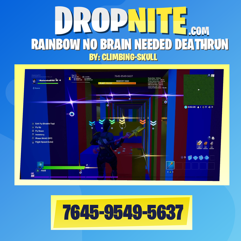 RAINBOW NO BRAIN NEEDED DEATHRUN