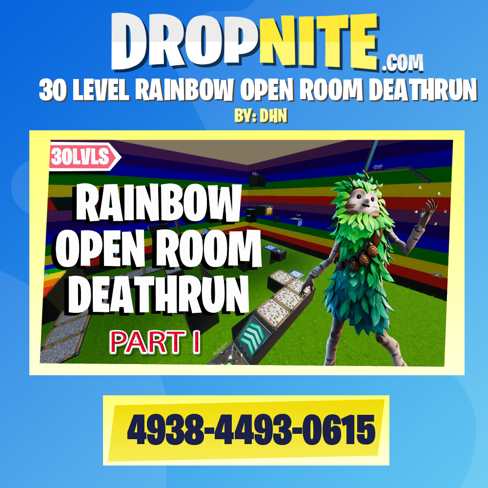 30 LEVEL RAINBOW OPEN ROOM DEATHRUN