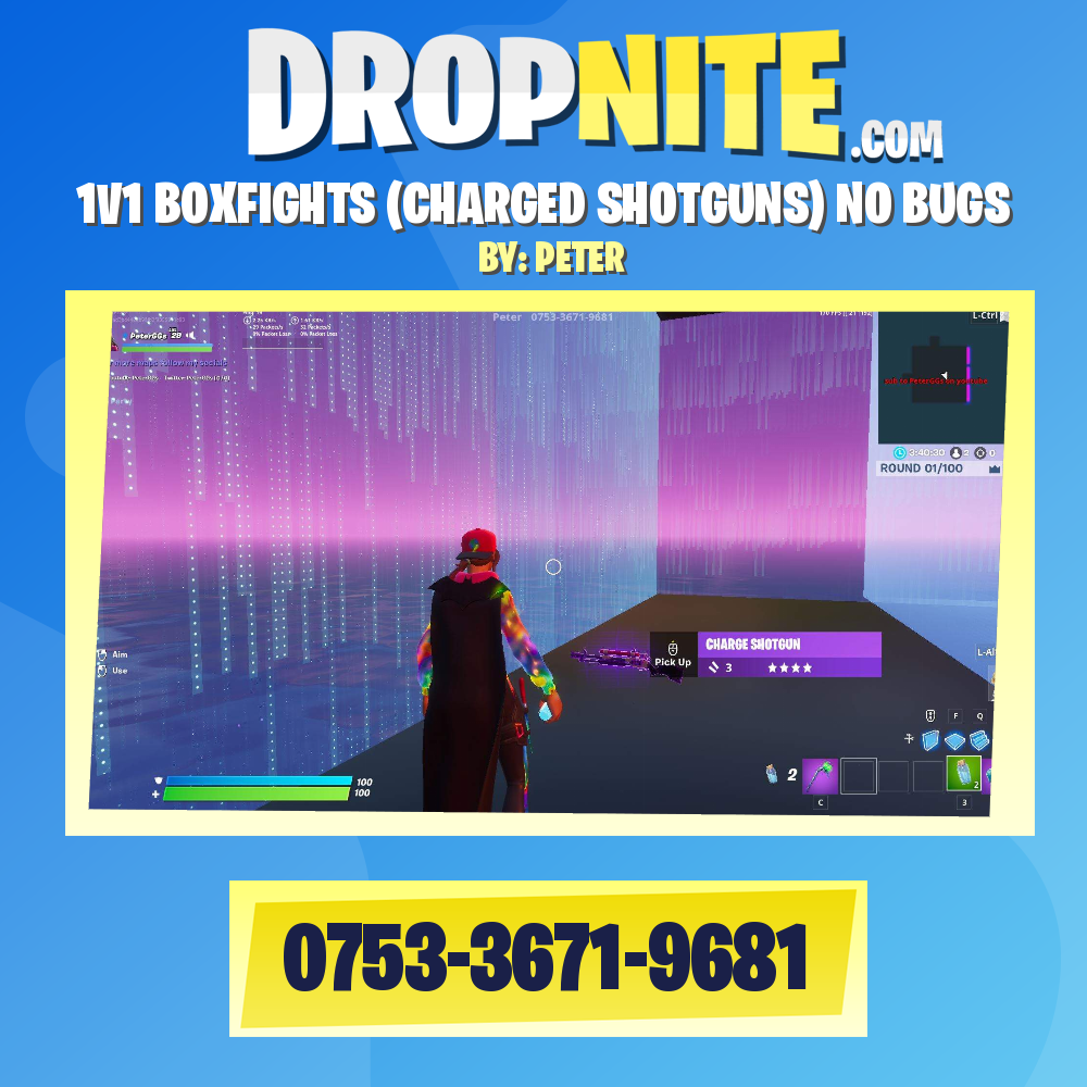 1V1 BOXFIGHTS (CHARGED SHOTGUNS) NO BUGS