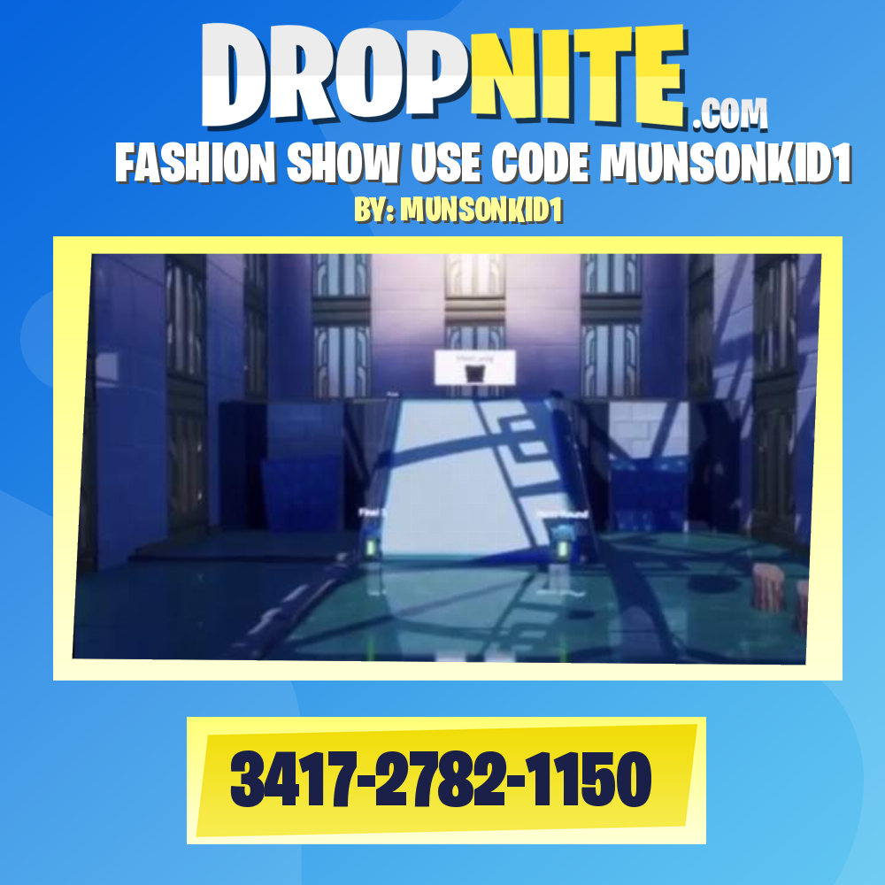 FASHION SHOW USE CODE MUNSONKID1