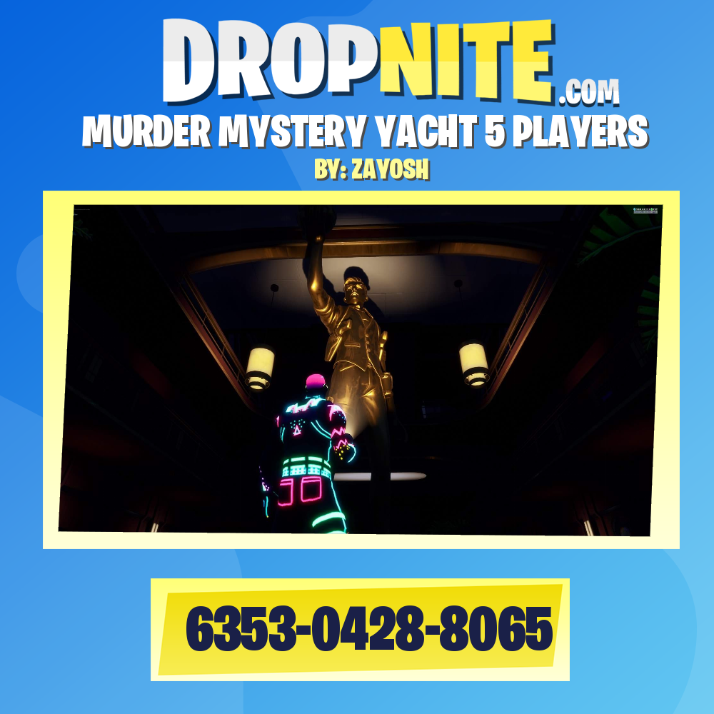 MURDER MYSTERY YACHT 5 PLAYERS