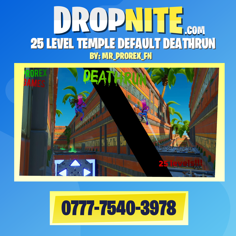 25 LEVEL TEMPLE DEFAULT DEATHRUN