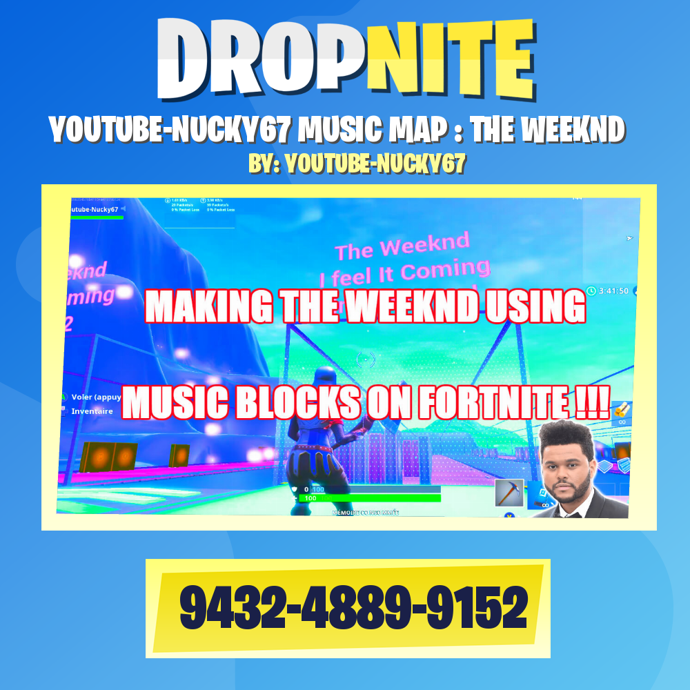 YOUTUBE-NUCKY67 MUSIC MAP : THE WEEKND