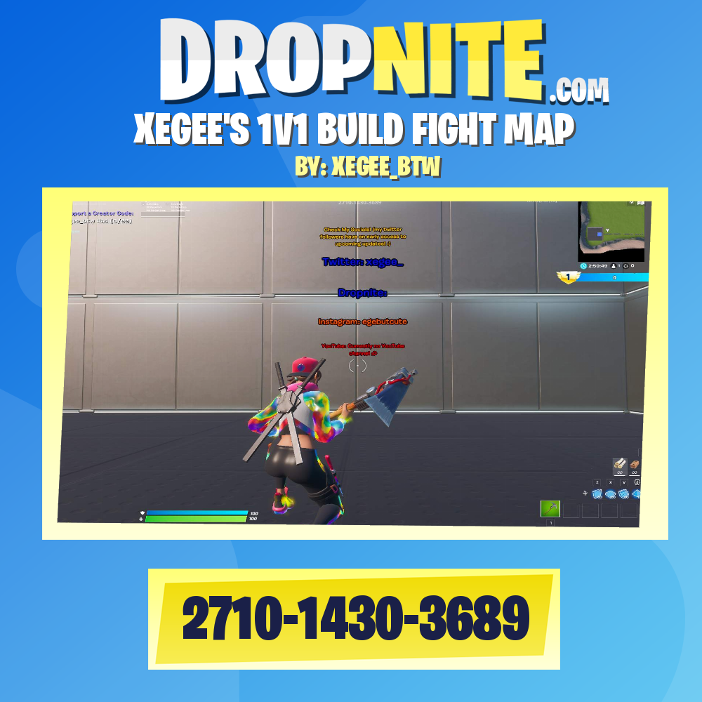XEGEE'S 1V1 BUILD FIGHT MAP