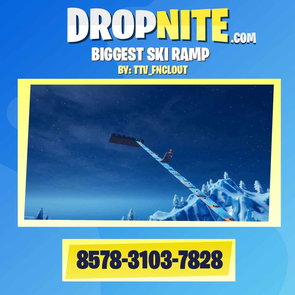 BIGGEST SKI RAMP