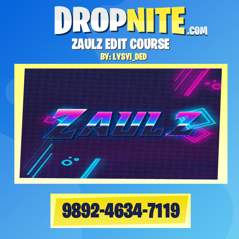 ZAULZ EDIT COURSE
