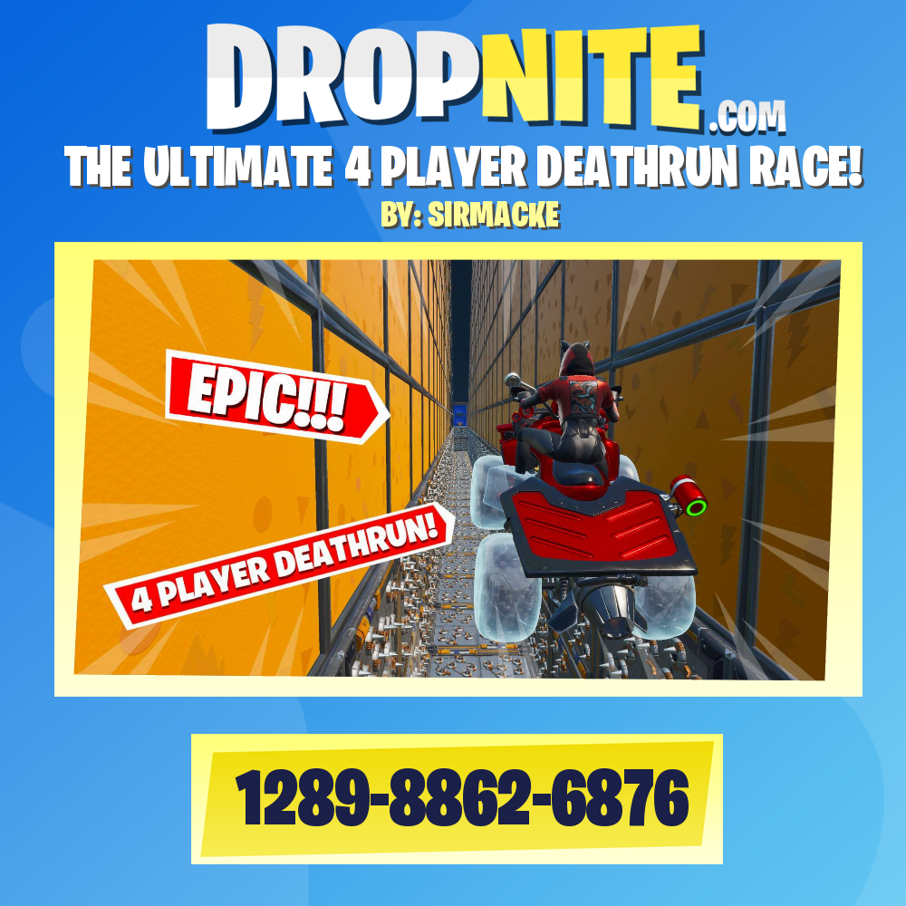 THE ULTIMATE 4 PLAYER DEATHRUN RACE!