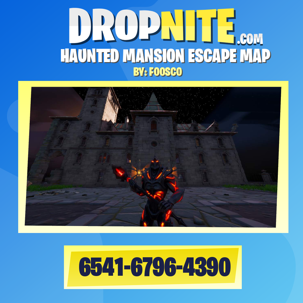 HAUNTED MANSION ESCAPE MAP