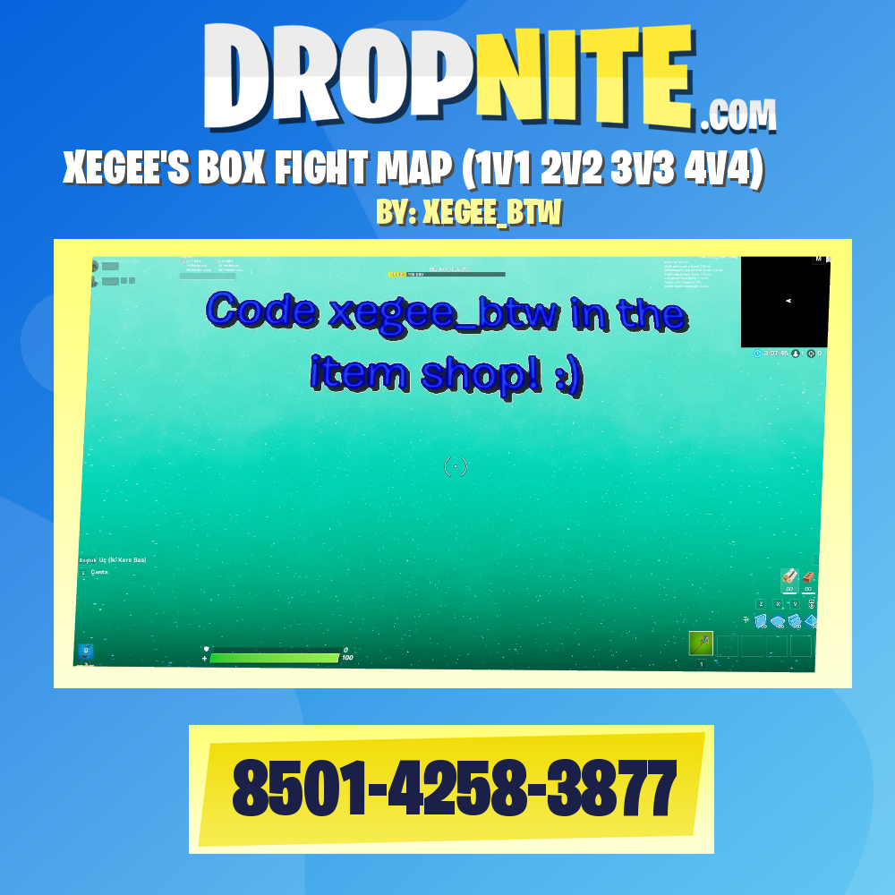 XEGEE'S BOX FIGHT MAP (1V1 2V2 3V3 4V4)