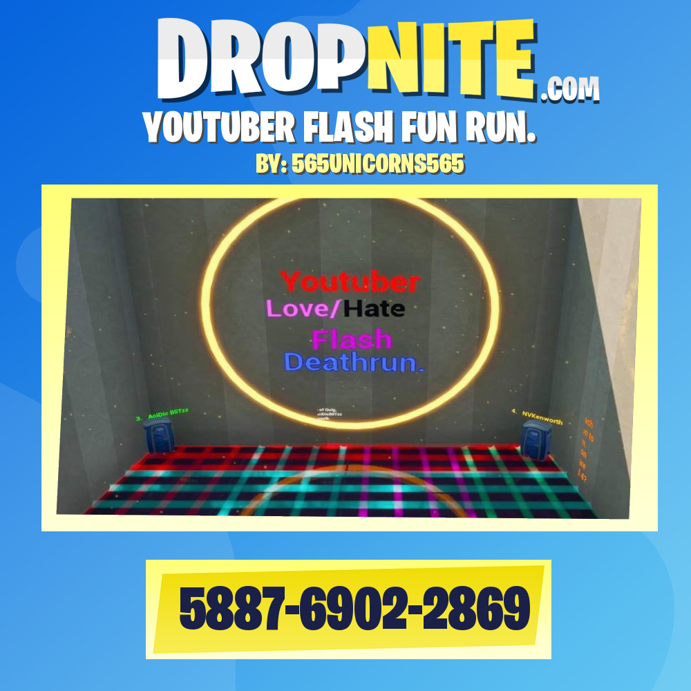 YOUTUBER FLASH FUN RUN.