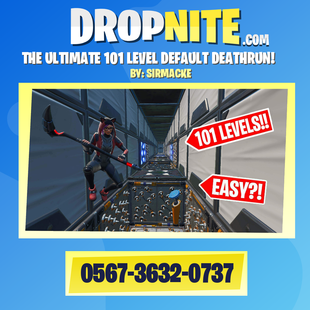 THE ULTIMATE 101 LEVEL DEFAULT DEATHRUN!