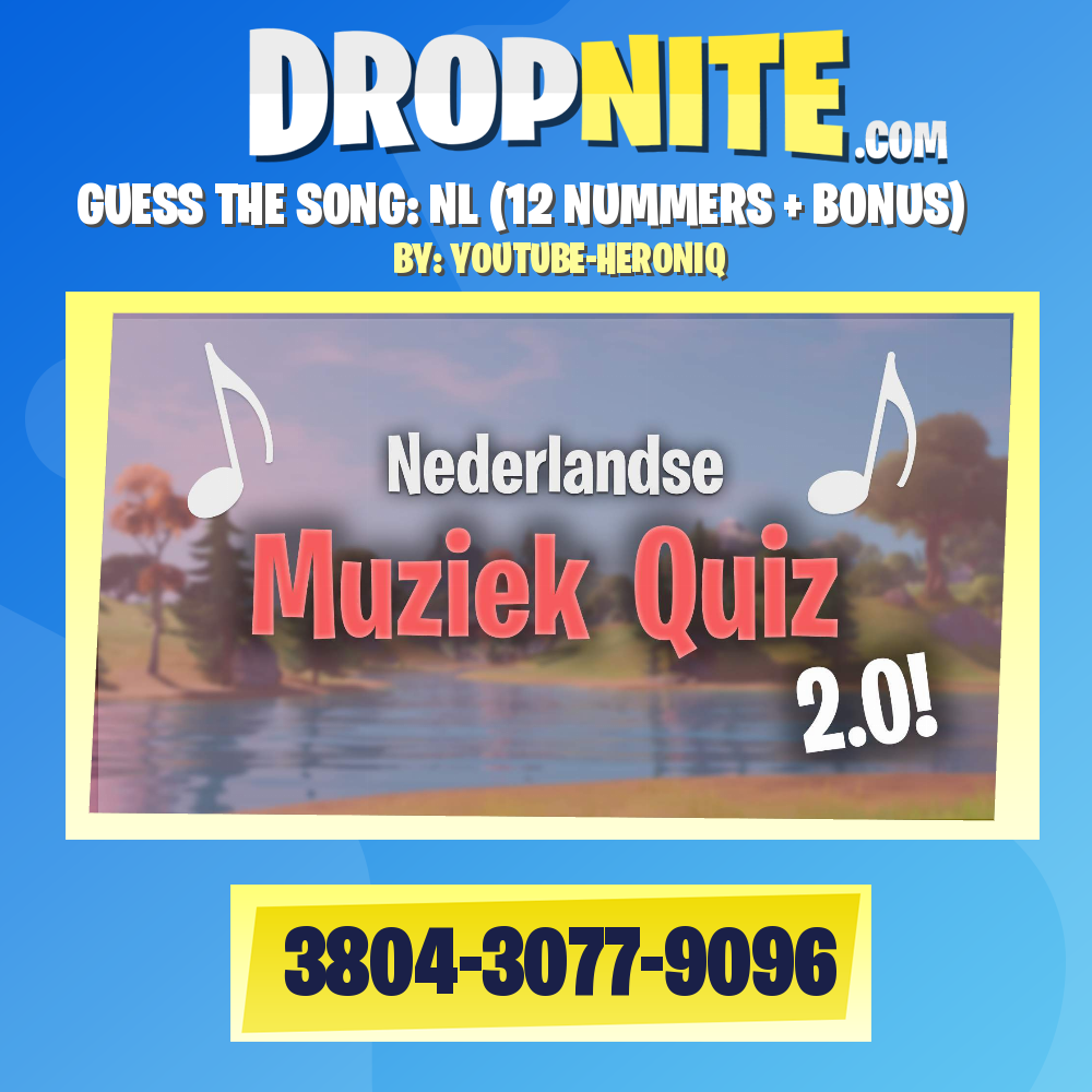 GUESS THE SONG: NL (12 NUMMERS + BONUS)