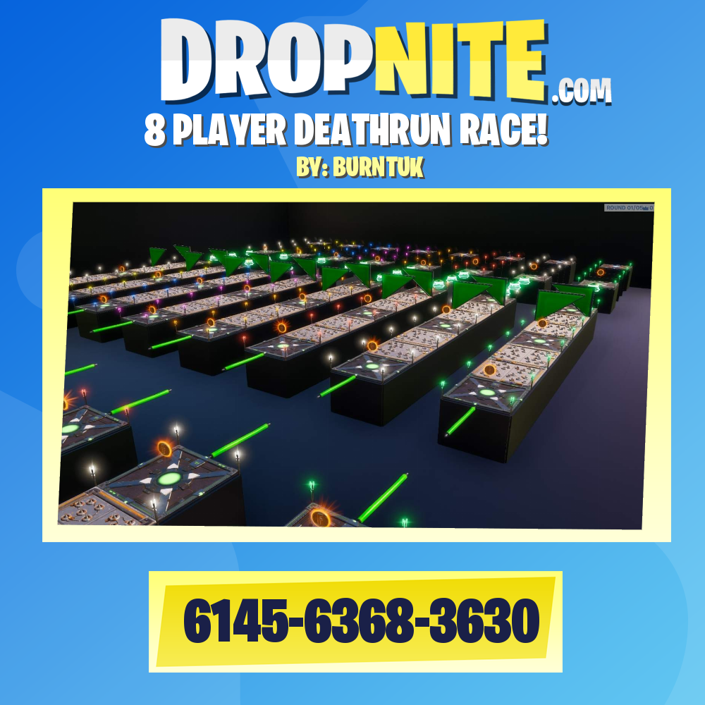 8 PLAYER DEATHRUN RACE!