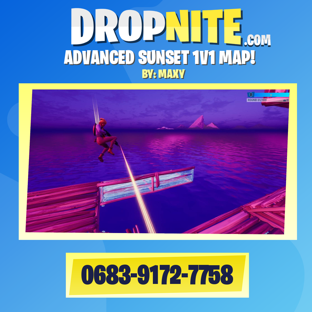ADVANCED SUNSET 1V1 MAP!
