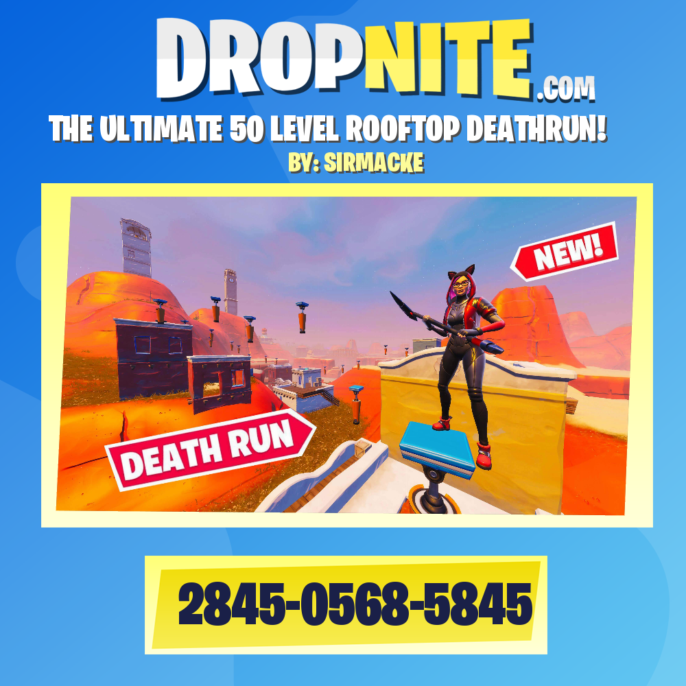 THE ULTIMATE 50 LEVEL ROOFTOP DEATHRUN!