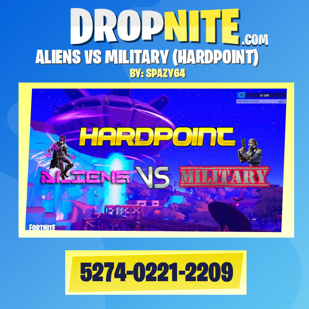 ALIENS VS MILITARY (HARDPOINT)