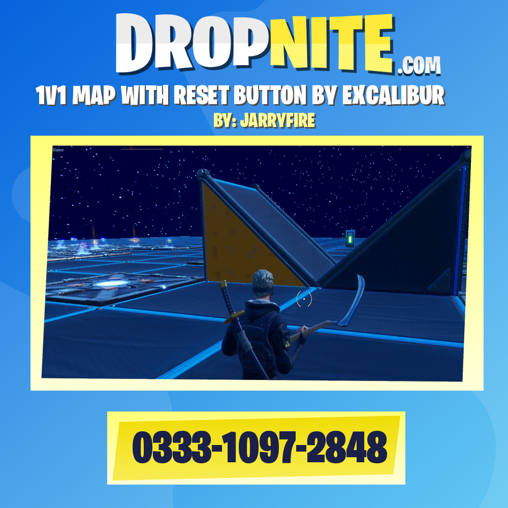 1V1 MAP WITH RESET BUTTON BY EXCALIBUR
