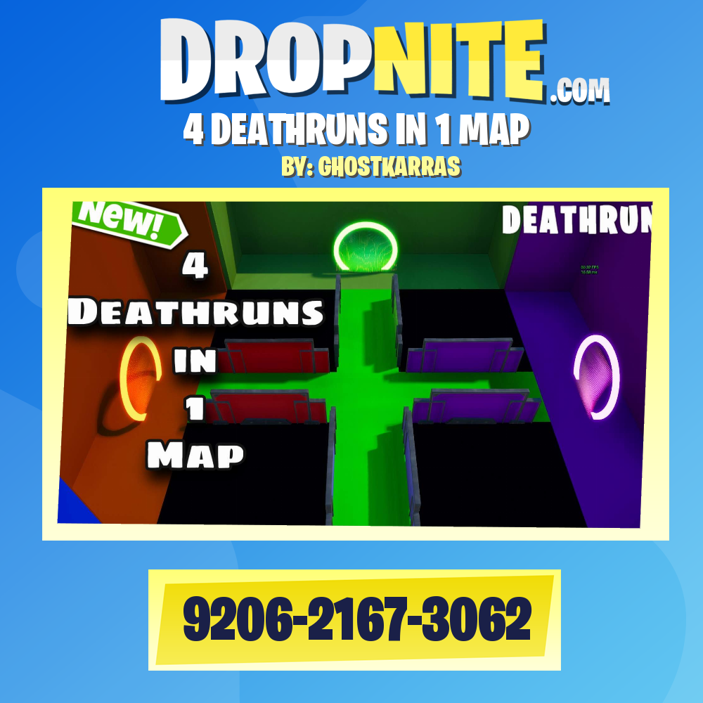 4 DEATHRUNS IN 1 MAP