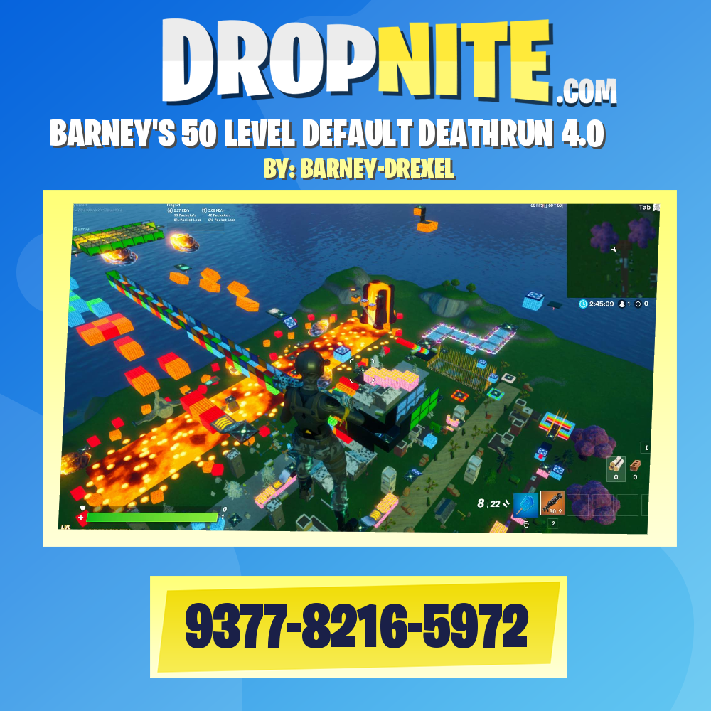 BARNEY'S 50 LEVEL DEFAULT DEATHRUN 4.0