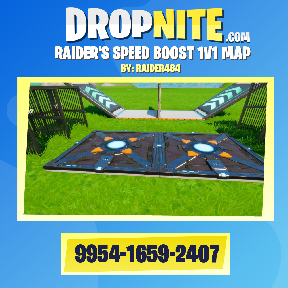 RAIDER'S SPEED BOOST 1V1 MAP