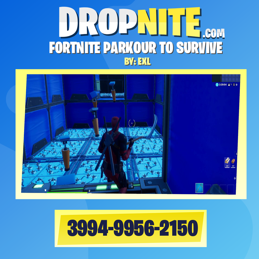 FORTNITE PARKOUR TO SURVIVE