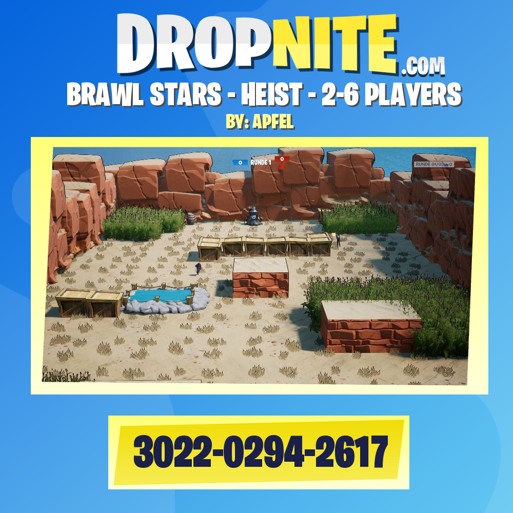 BRAWL STARS - HEIST - 2-6 PLAYERS