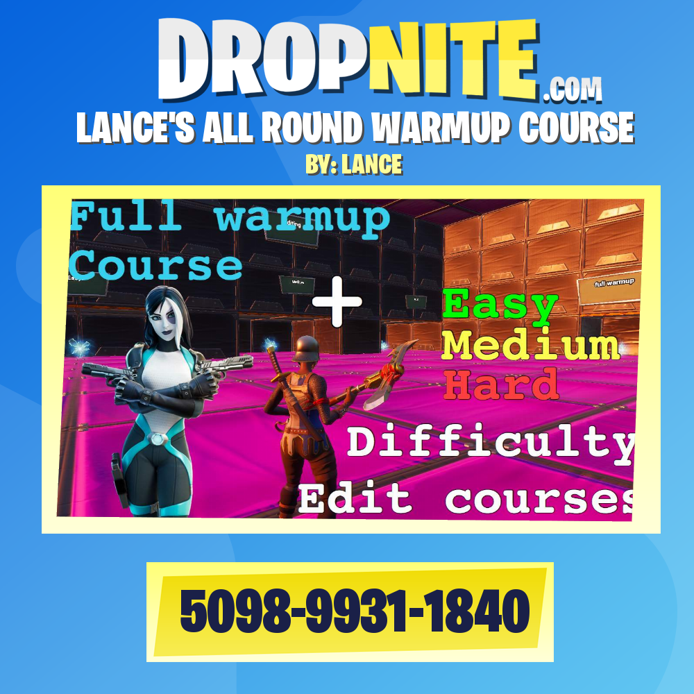 LANCE'S ALL ROUND WARMUP COURSE