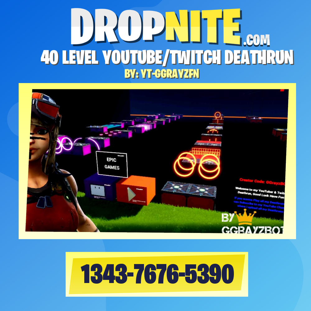 40 LEVEL YOUTUBE/TWITCH DEATHRUN