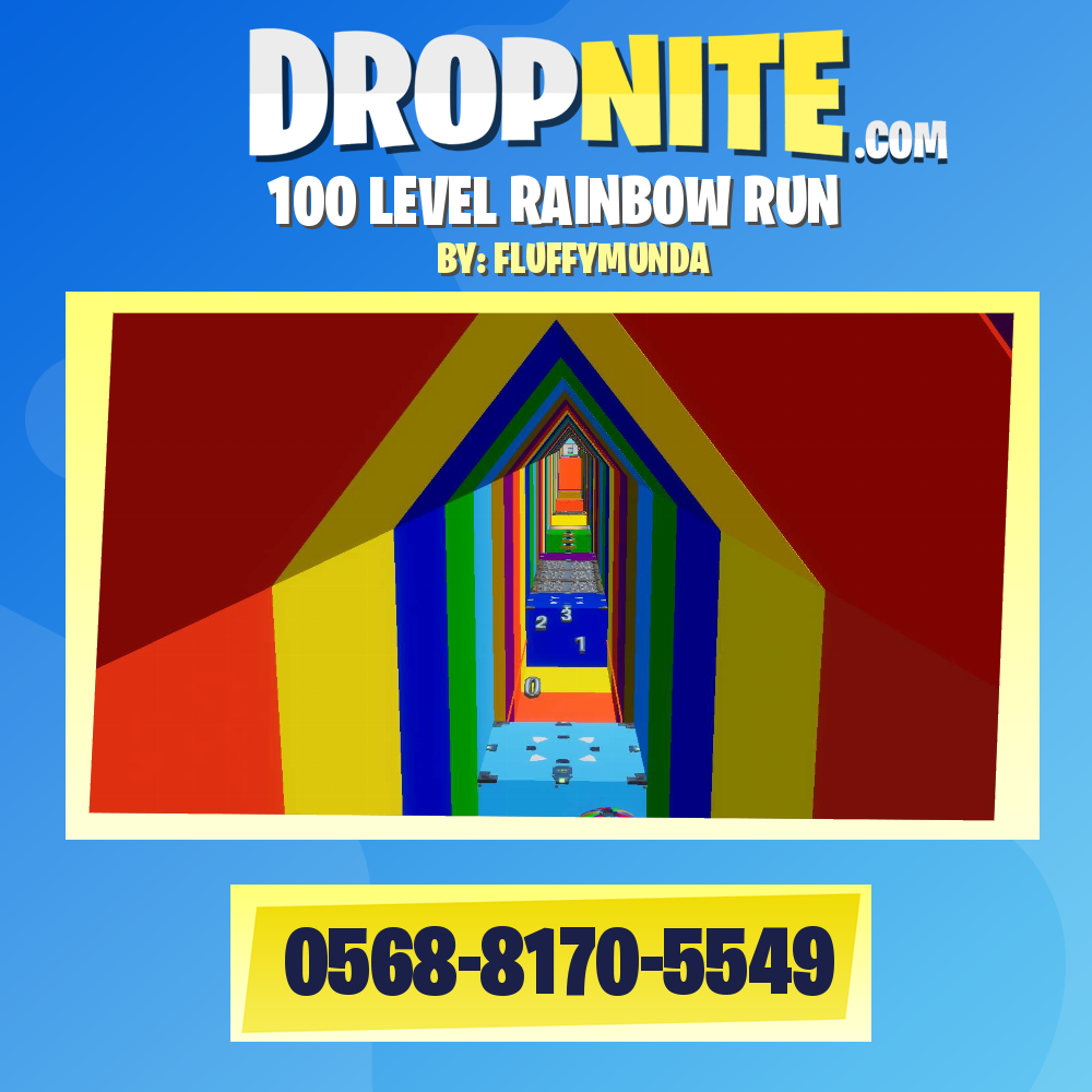 100 LEVEL RAINBOW RUN
