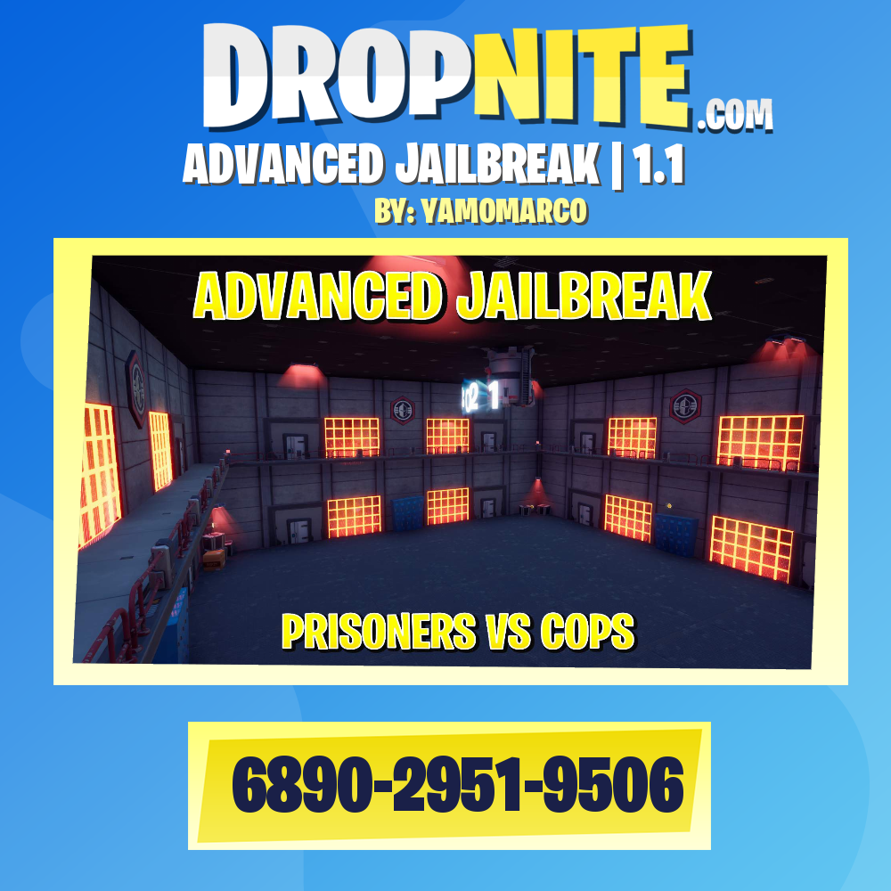 ADVANCED JAILBREAK - Fortnite Creative Map Code - Dropnite
