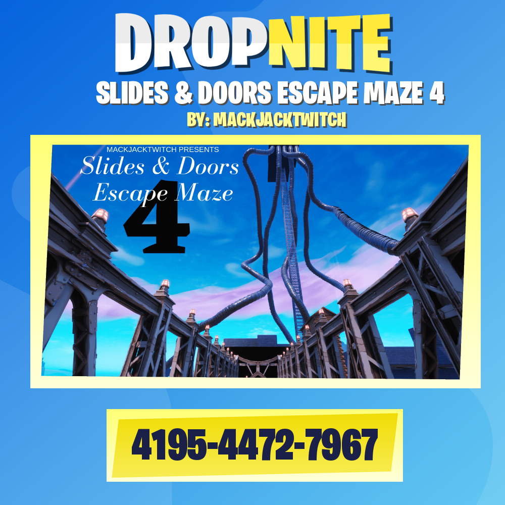SLIDES & DOORS ESCAPE MAZE 4