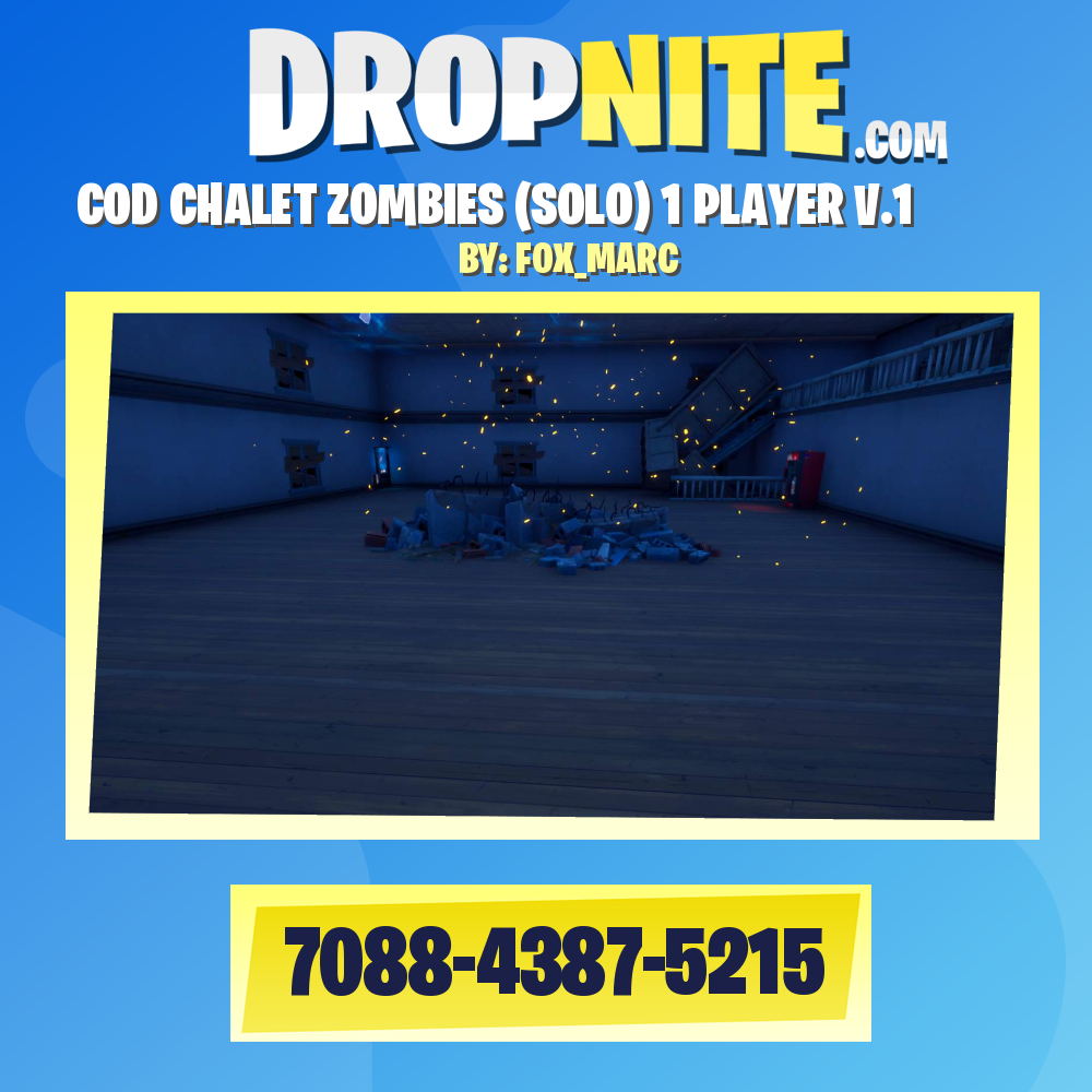 COD CHALET ZOMBIES (SOLO) 1 PLAYER V.1