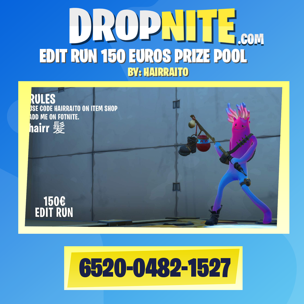 EDIT RUN 150 EUROS PRIZE POOL