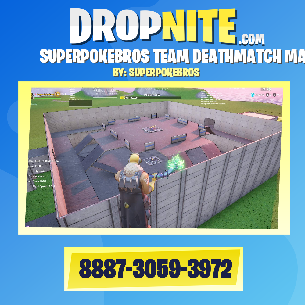 SUPERPOKEBROS TEAM DEATHMATCH MAP