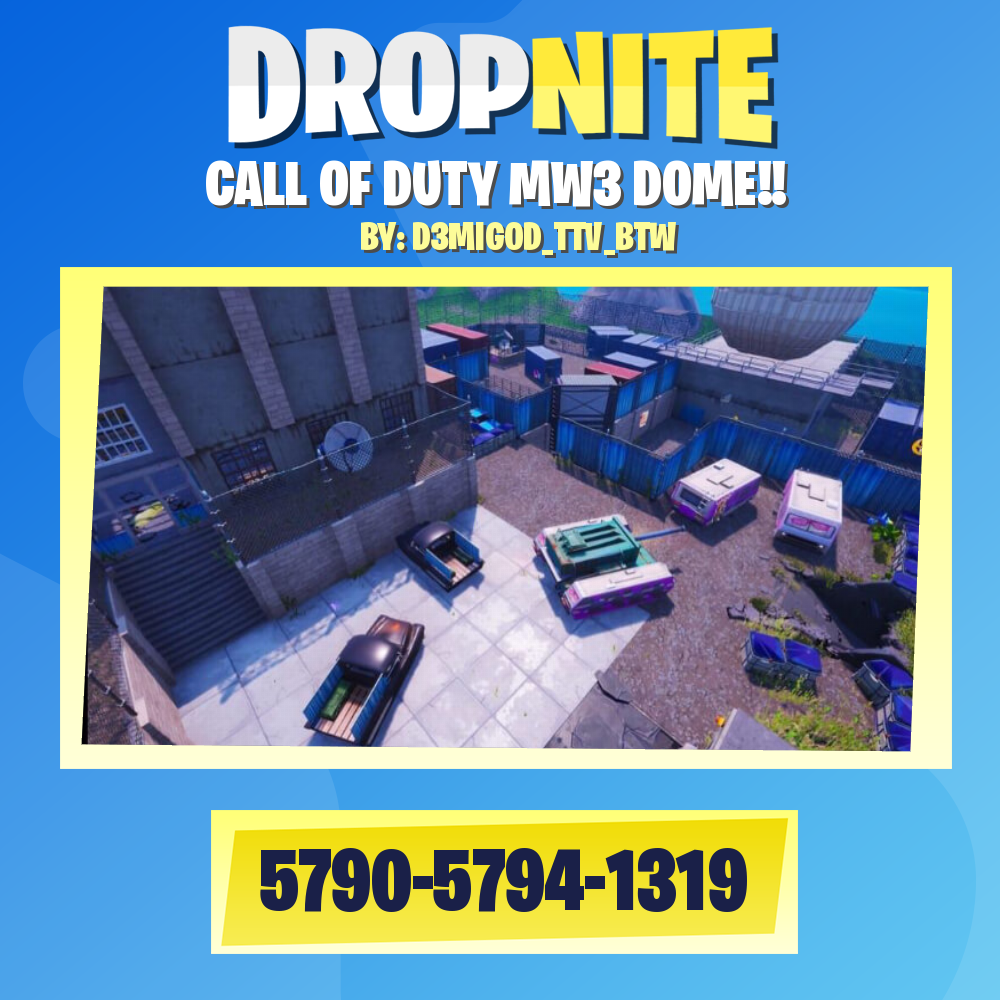 Map Fortnite Call Of Duty D3Migod_Ttv_Btw's Fortnite Creative Map Codes - Fortnite Creative Codes -  Dropnite.com