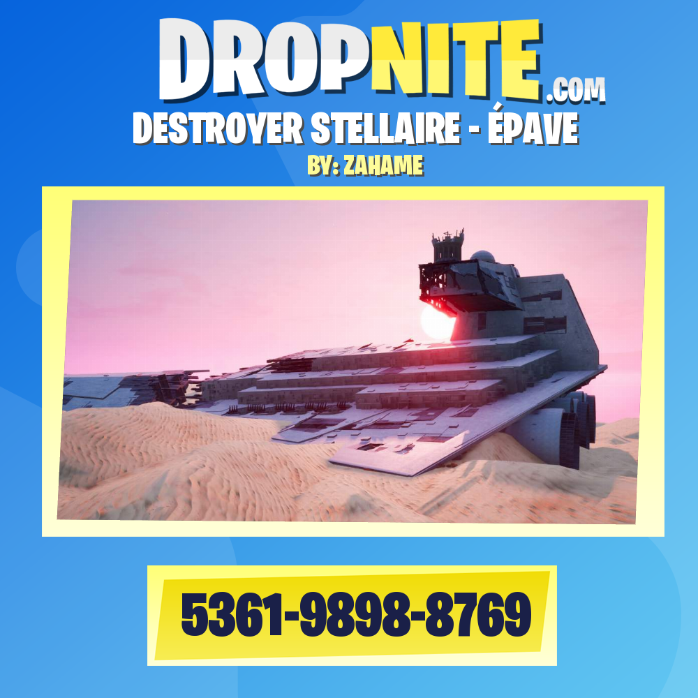 DESTROYER STELLAIRE - ÉPAVE