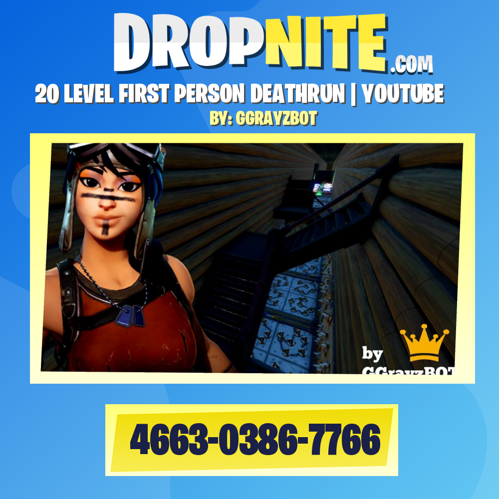 20 LEVEL FIRST PERSON DEATHRUN | YOUTUBE