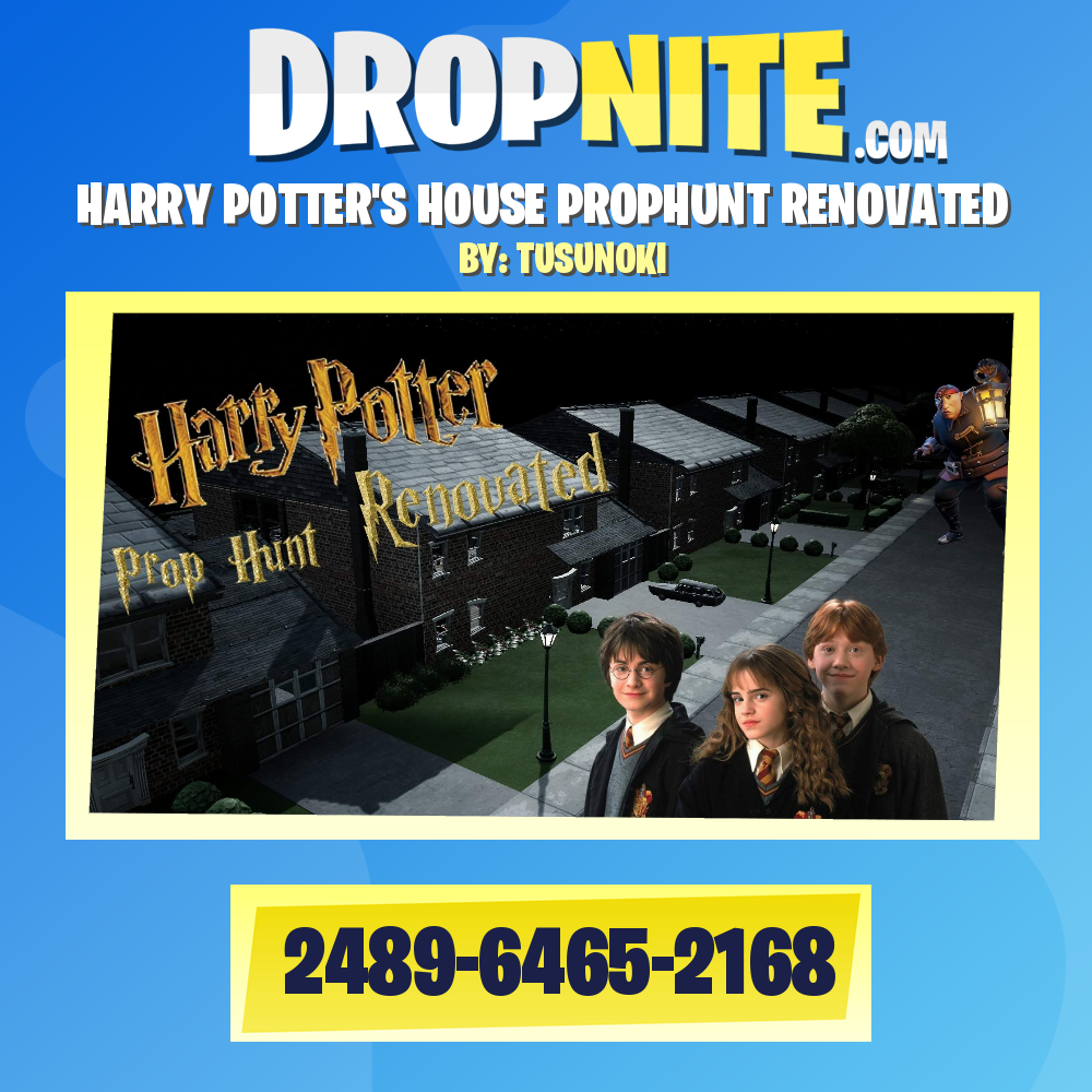 HARRY POTTER'S HOUSE PROPHUNT RENOVATED