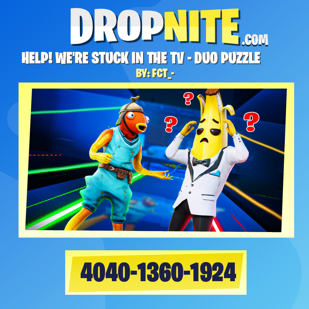 HELP! WE'RE STUCK IN THE TV - DUO PUZZLE
