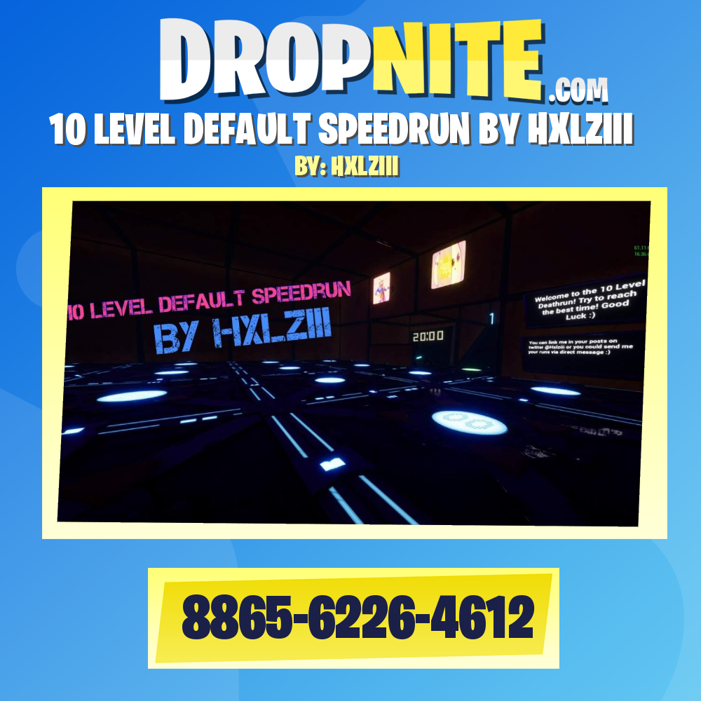 10 LEVEL DEFAULT SPEEDRUN BY HXLZIII