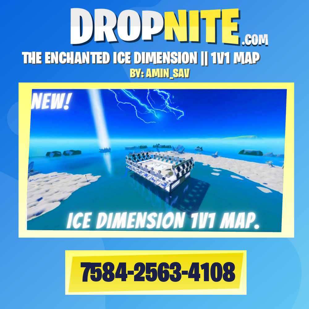 THE ENCHANTED ICE DIMENSION || 1V1 MAP