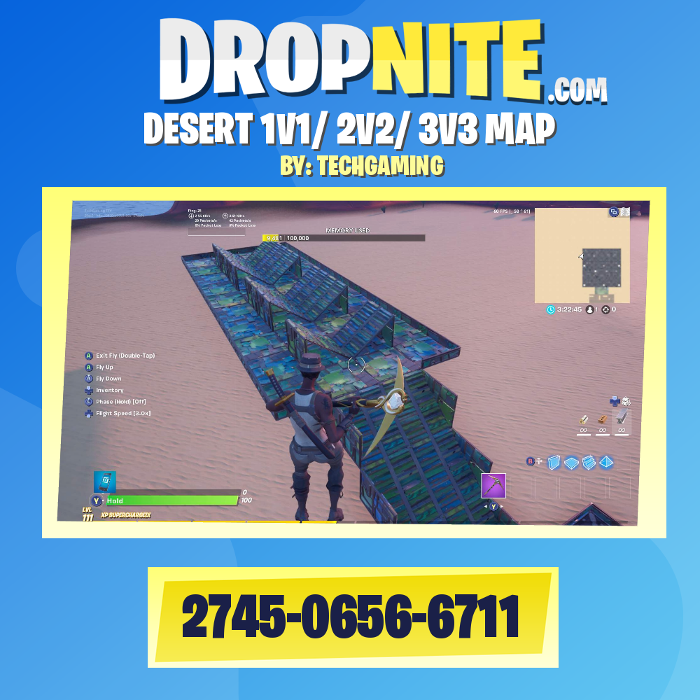 DESERT 1V1/ 2V2/ 3V3 MAP