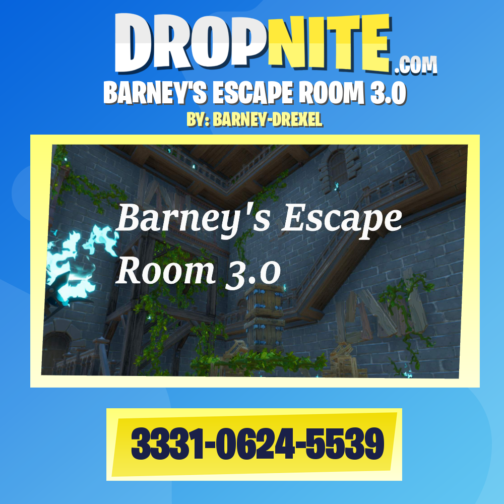 BARNEY'S ESCAPE ROOM 3.0