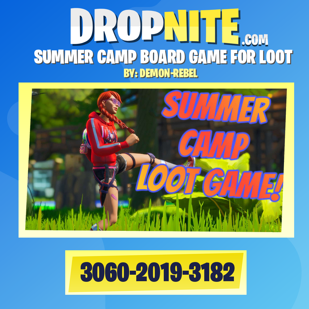 SUMMER CAMP BOARD GAME FOR LOOT