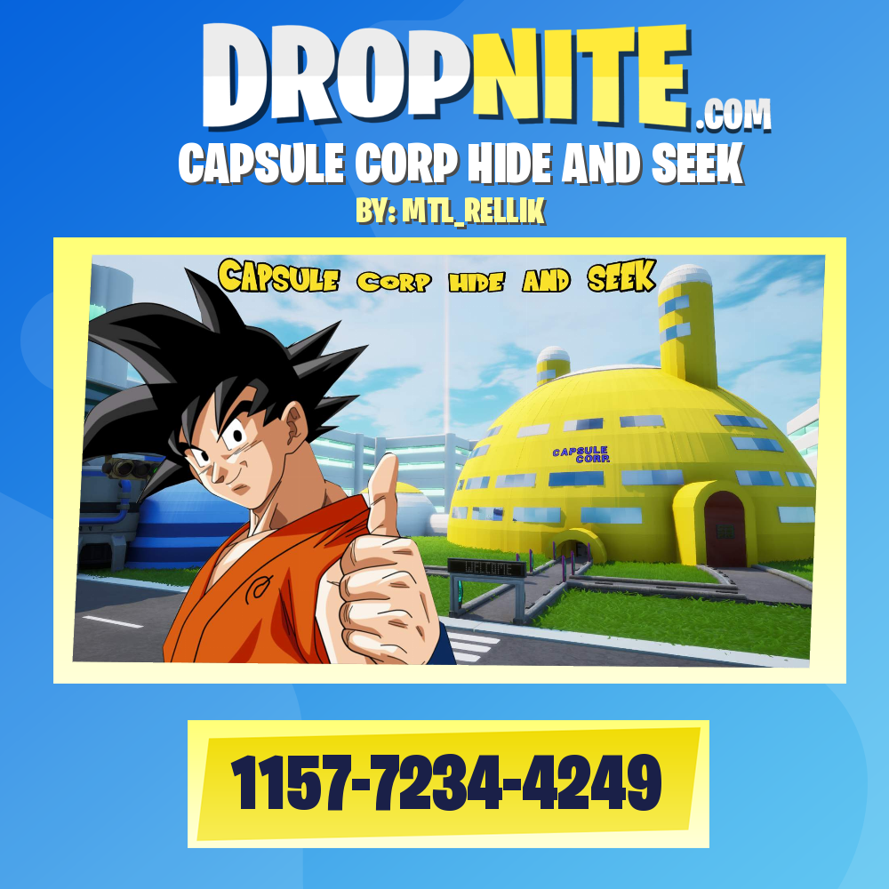 CAPSULE CORP HIDE AND SEEK