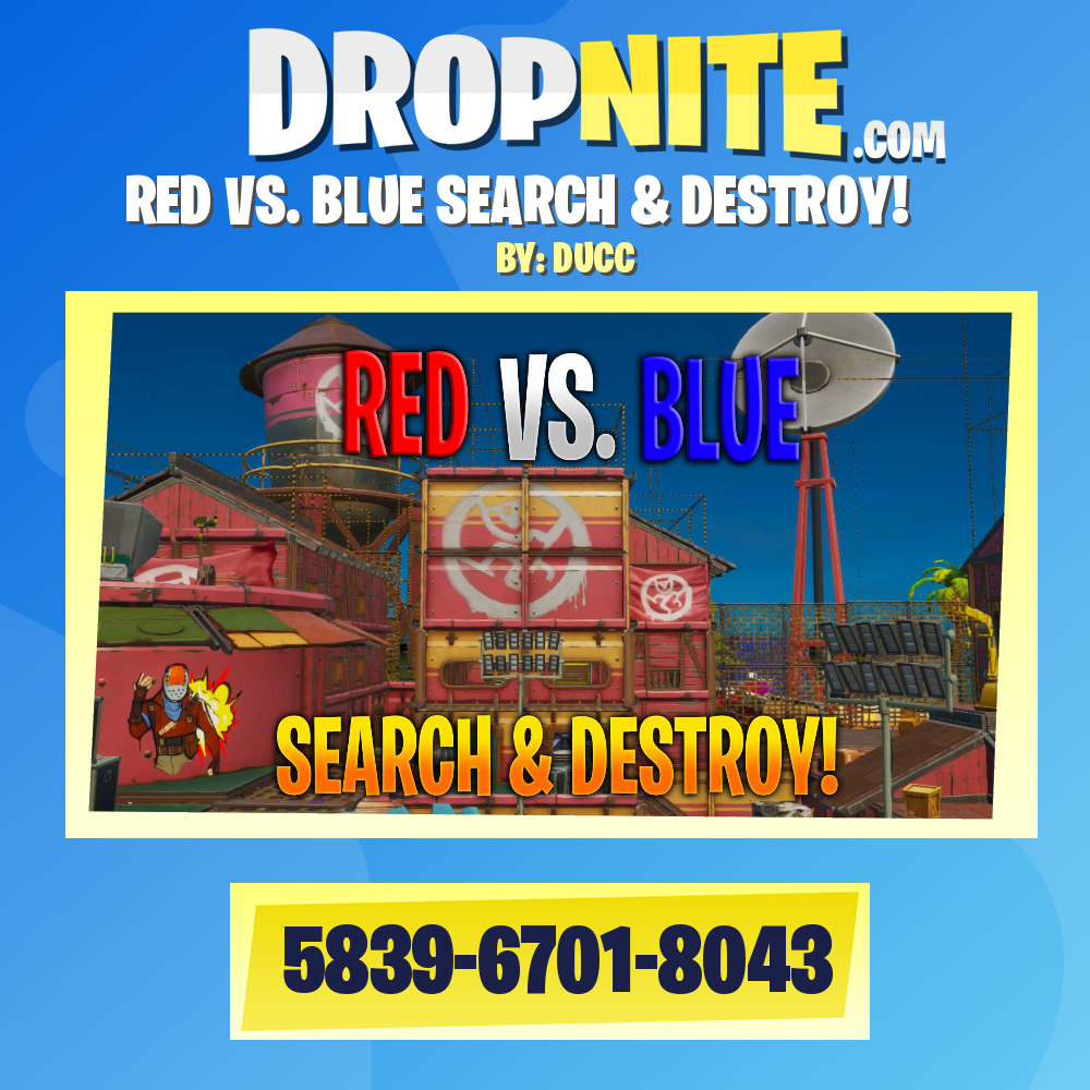RED VS. BLUE SEARCH & DESTROY!