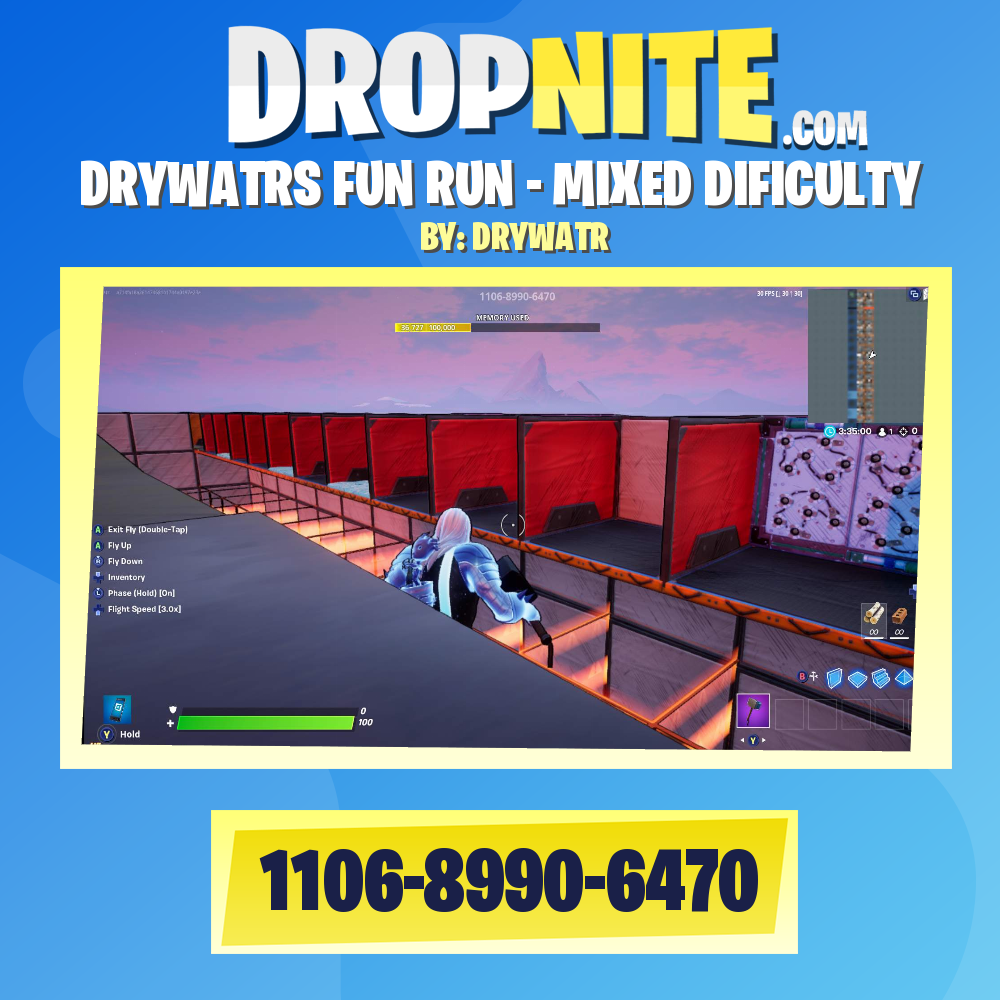 DRYWATRS FUN RUN - MIXED DIFICULTY