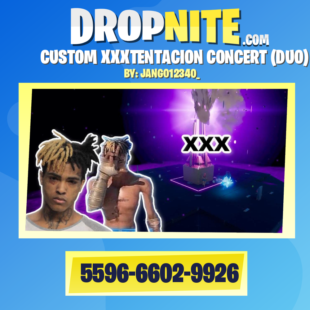 CUSTOM XXXTENTACION CONCERT (DUO)